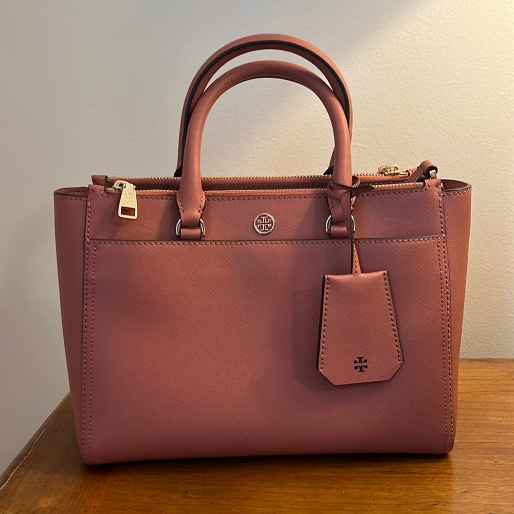 Tory Burch | Small Robinson Double Zip Tote